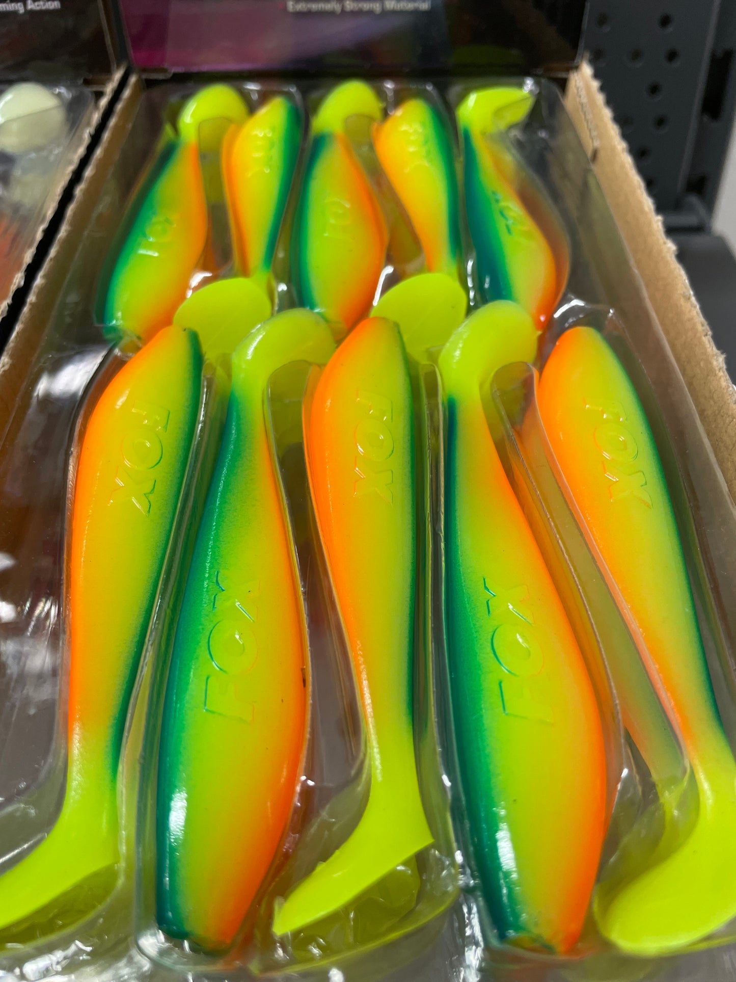 Fox Rage Zander Pro Shads UV 10CM 4”