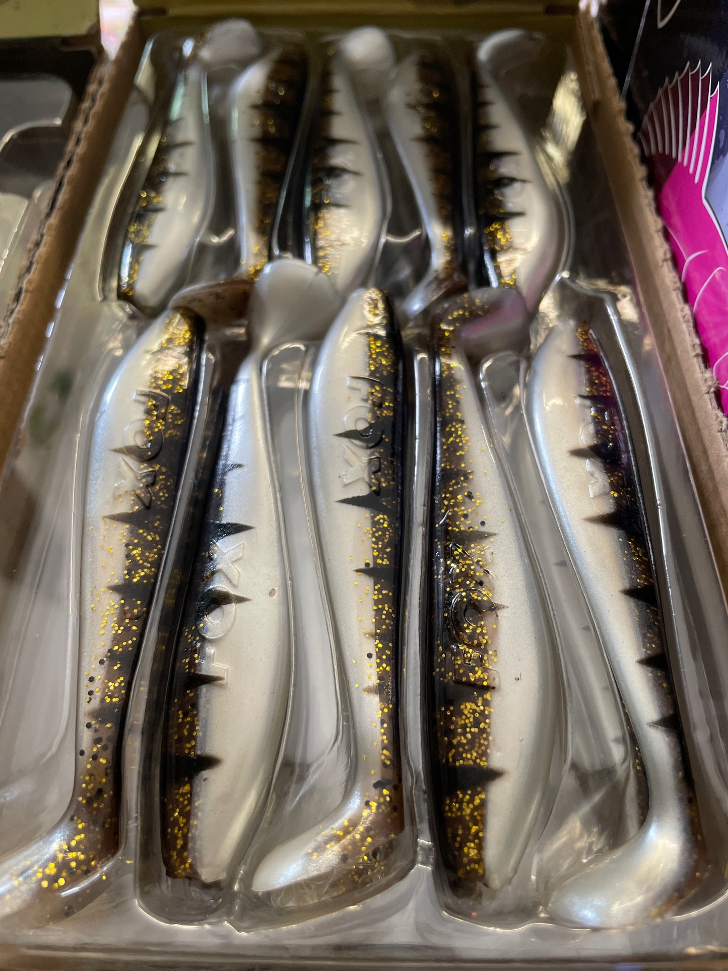 Fox Rage Zander Pro Shads UV 10CM 4”