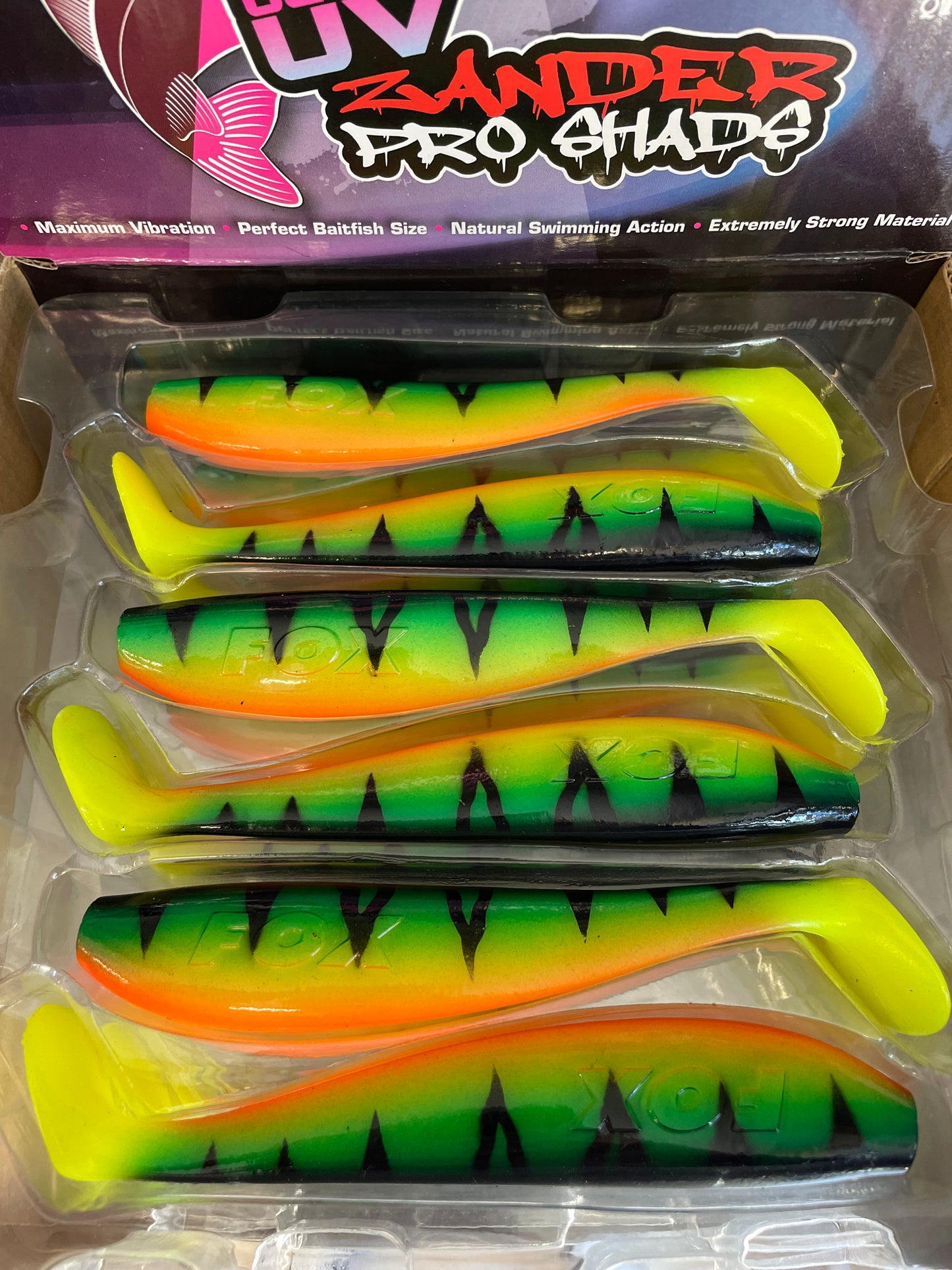 Fox Rage Zander Pro Shads UV 14CM 5.5”