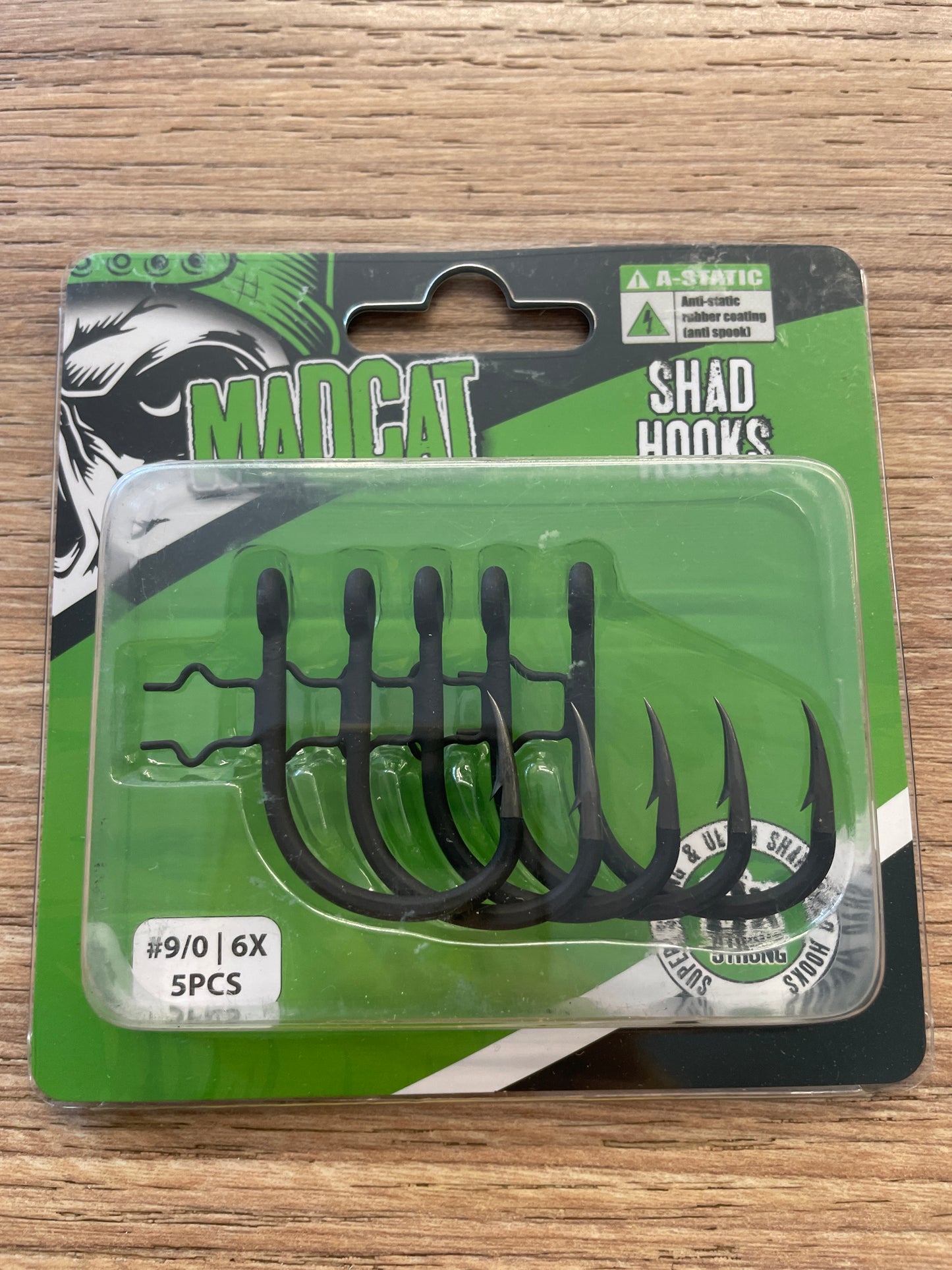 Madcat A-Static Shad Hooks