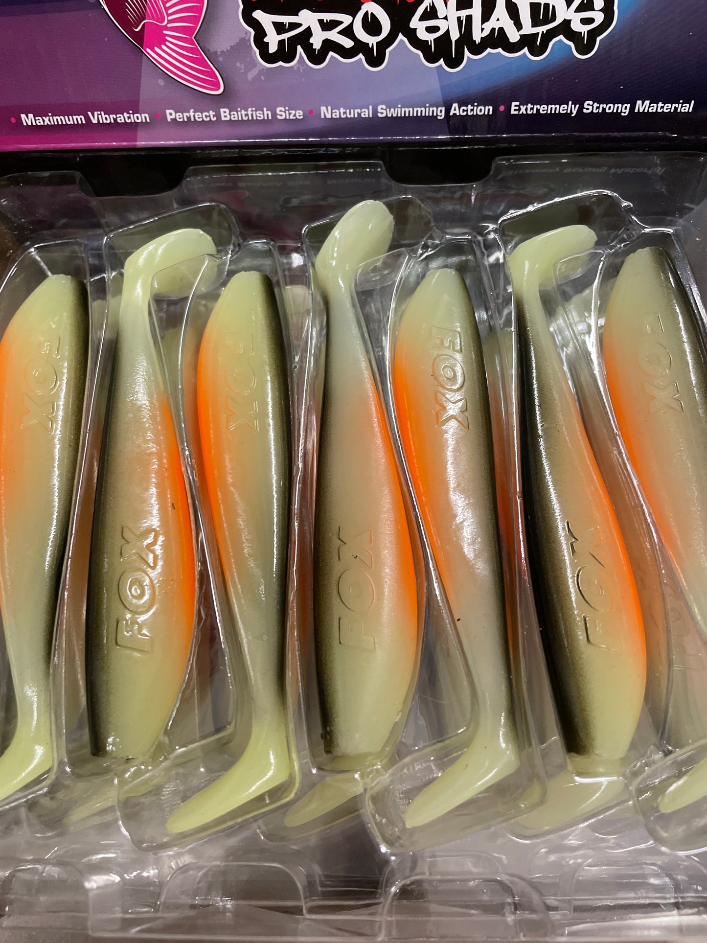 Fox Rage Zander Pro Shads UV 12CM 4.75”