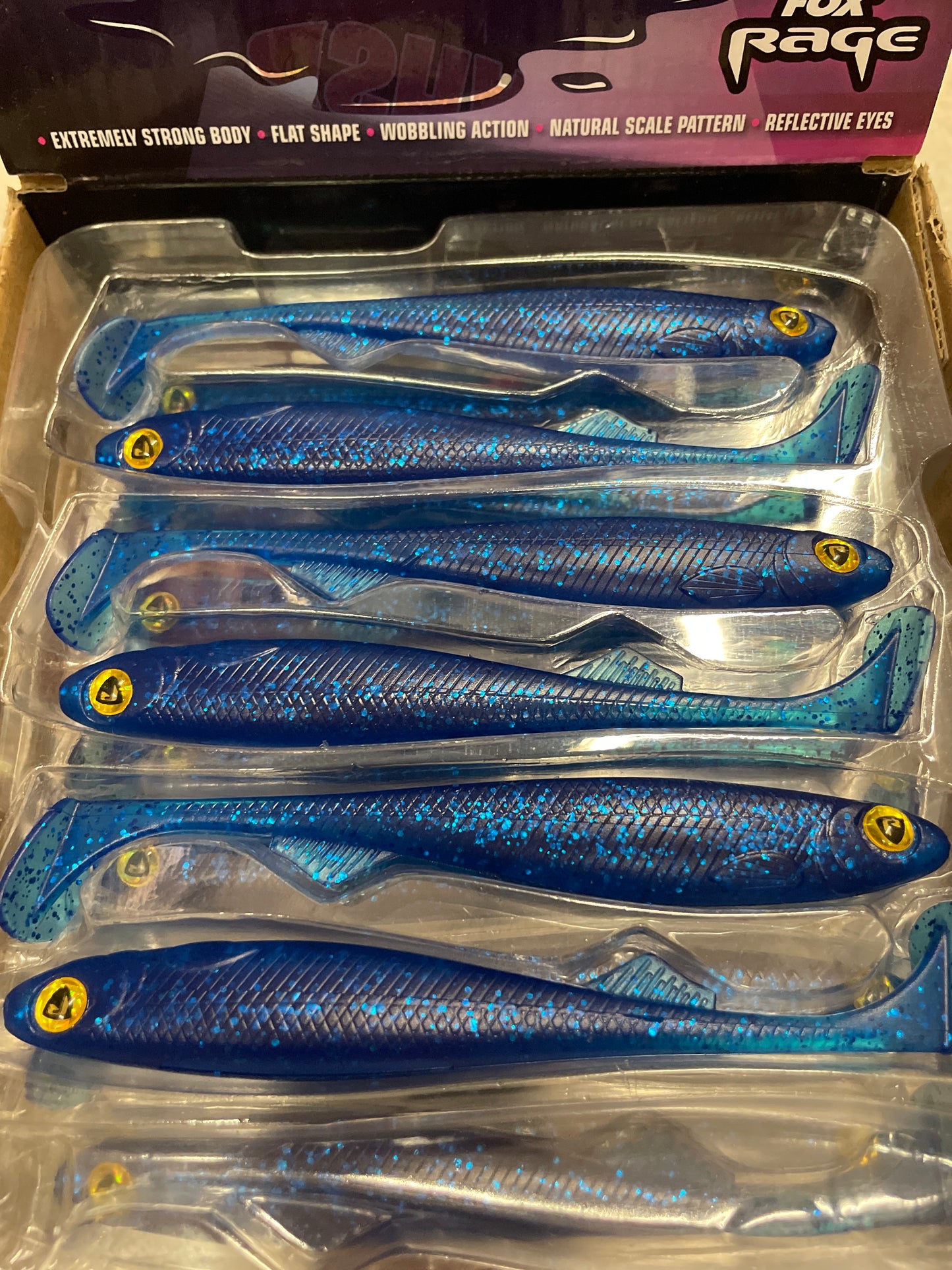 Fox Rage Slick Shad 13CM 5” Ultra UV