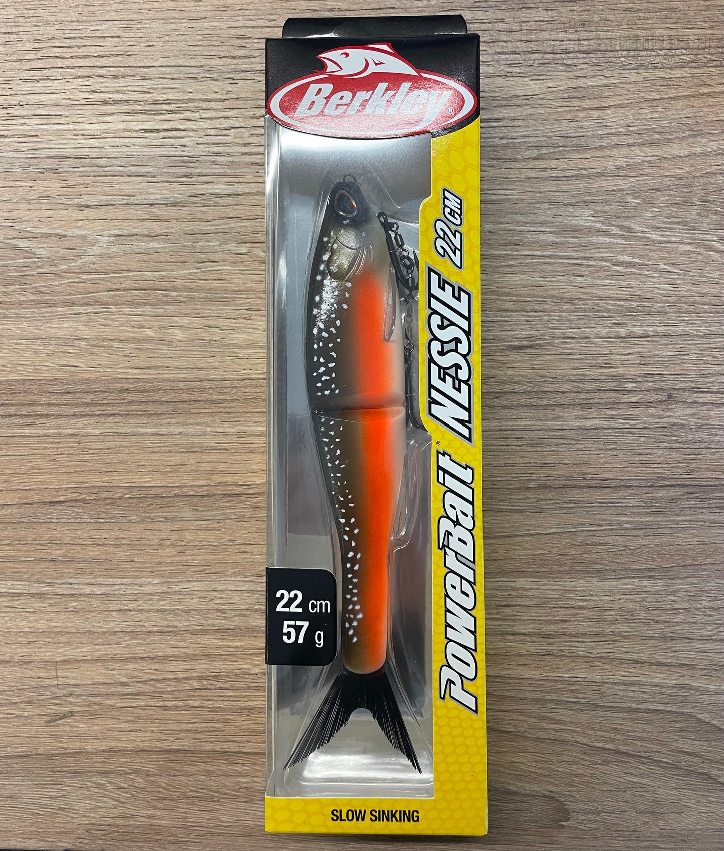 Berkley Nessie 22CM 57G Slow Sinking Soft Swimbait