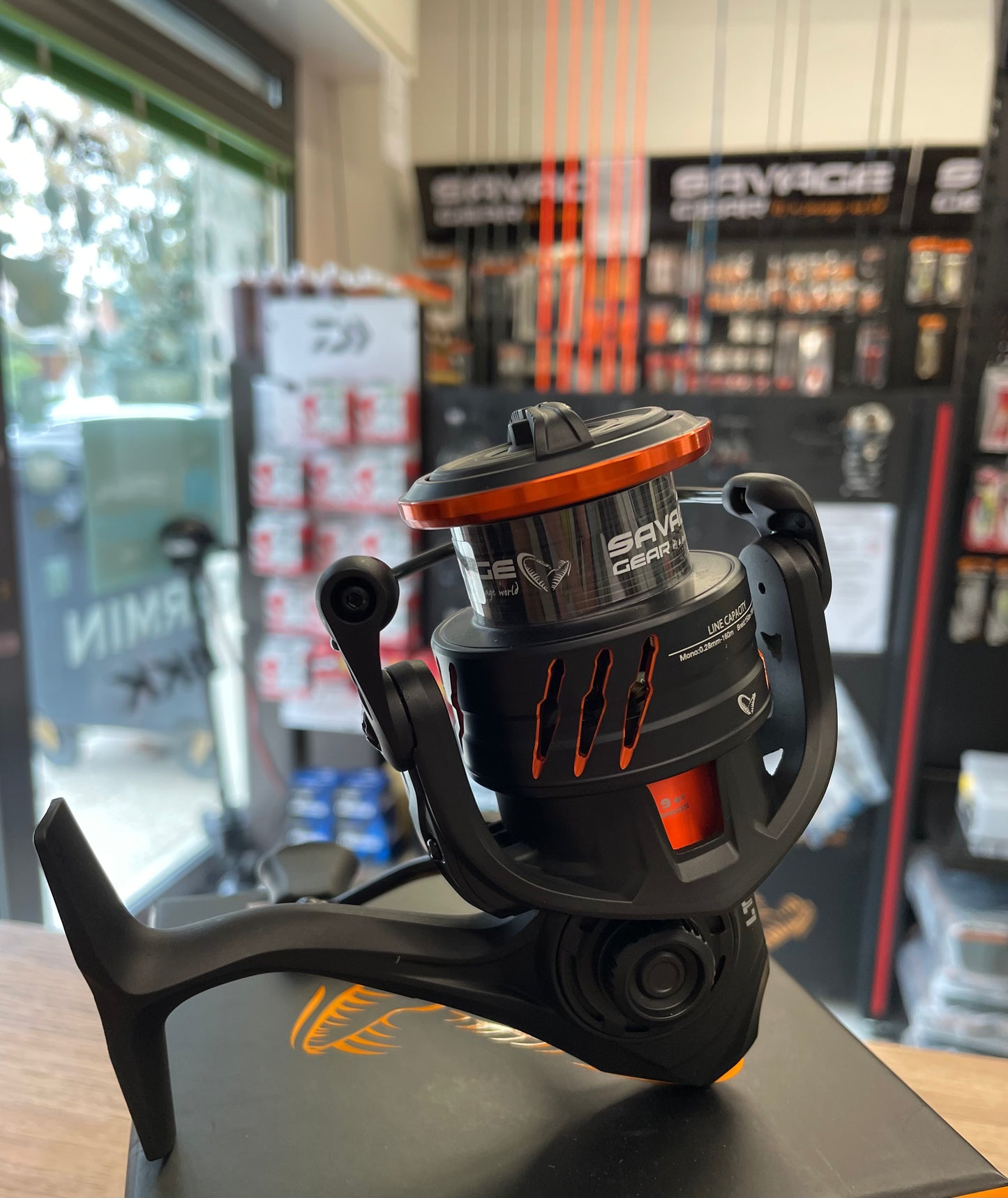Savage Gear Mulinello Orange LTD Spinning Reel