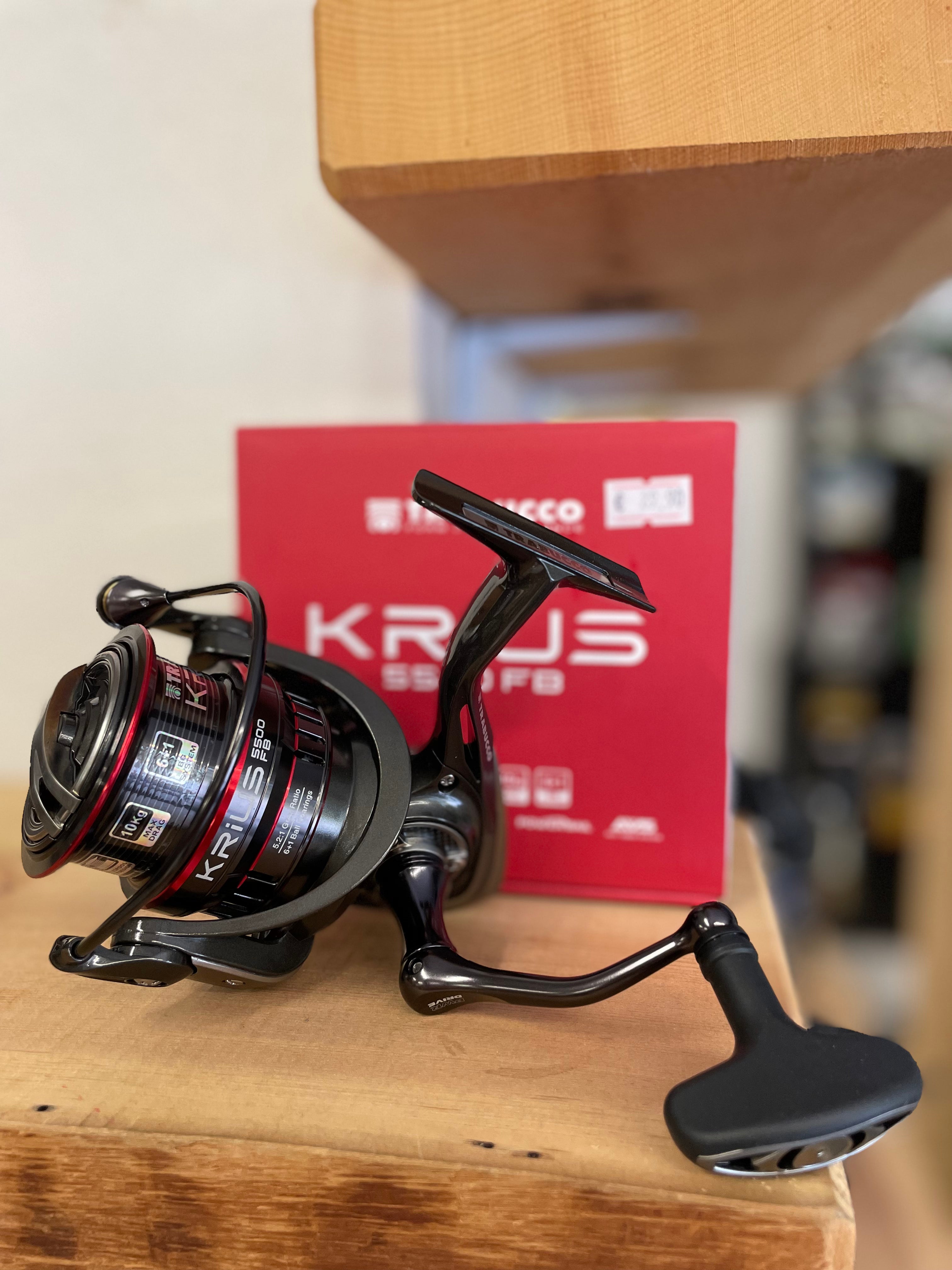 Mulinello Da Pesca Trabucco Krius 4500 FA - 6 Cuscinetti, Frizione Anteriore, In Acciaio Inox, Per Pesca In Mare - Foto 11