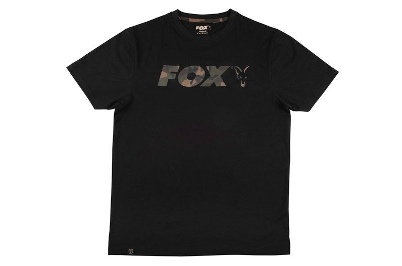 Fox T-Shirt Camo Logo Black
