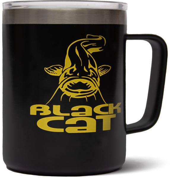 Black Cat Tazza Termica Stainless Steel Thermal Mug 380ML