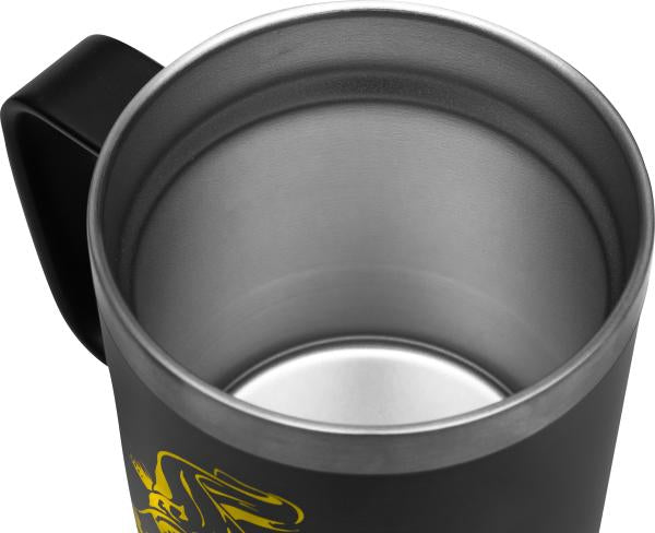 Black Cat Tazza Termica Stainless Steel Thermal Mug 380ML