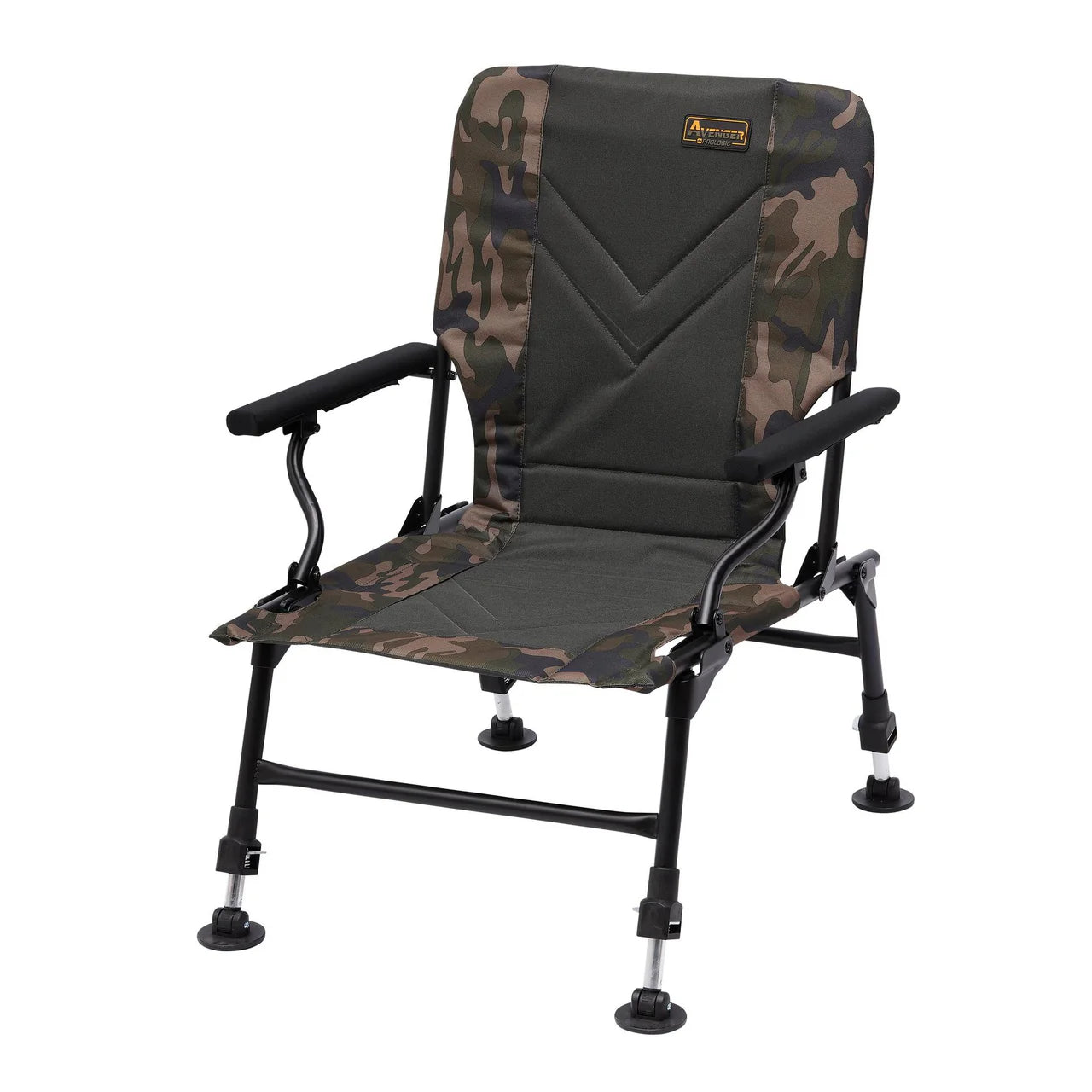 Prologic Avenger Relax Chair W/Armrests & Covers Sedia da Pesca
