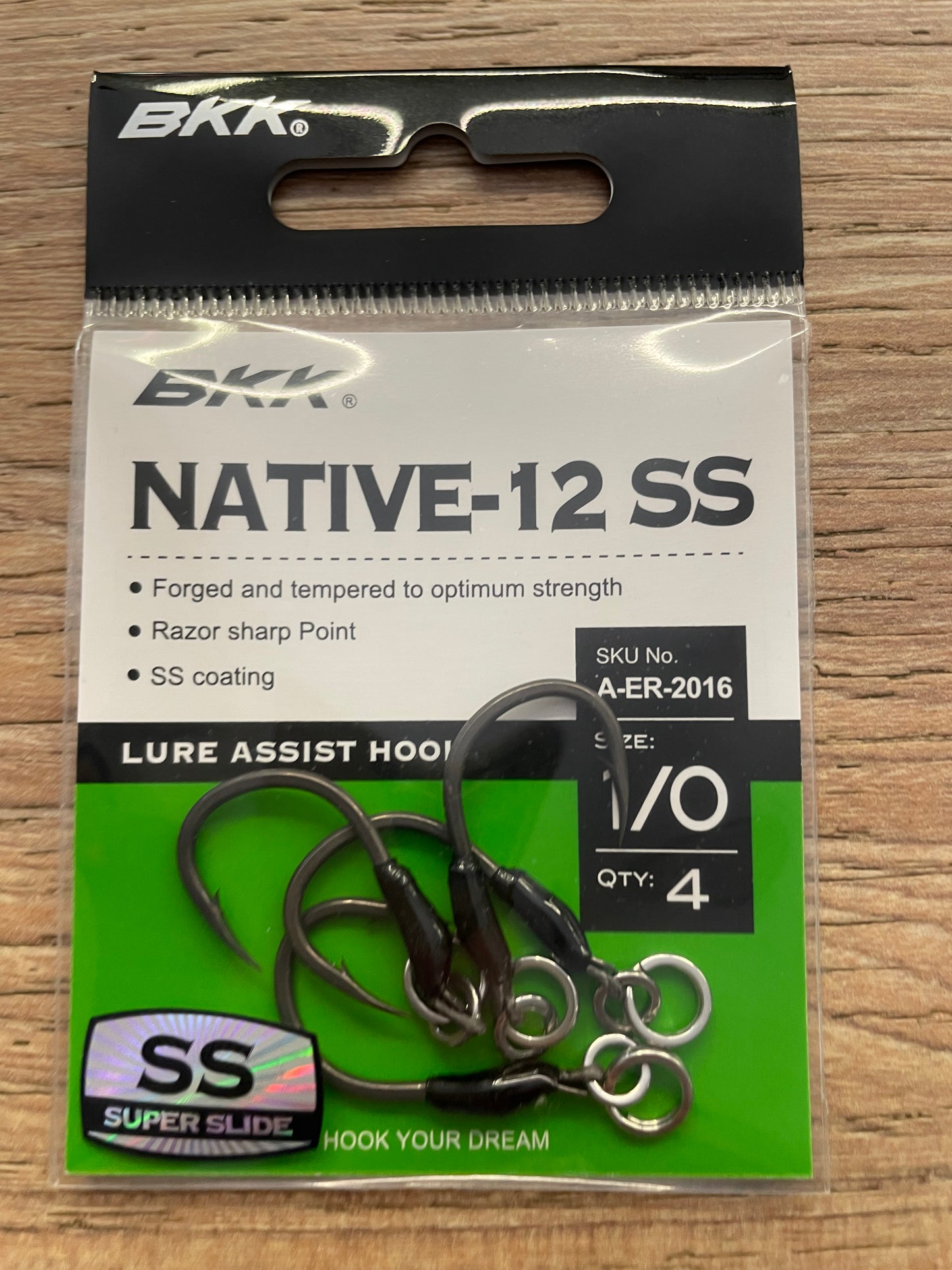 Bkk Native-12SS Assist Hook