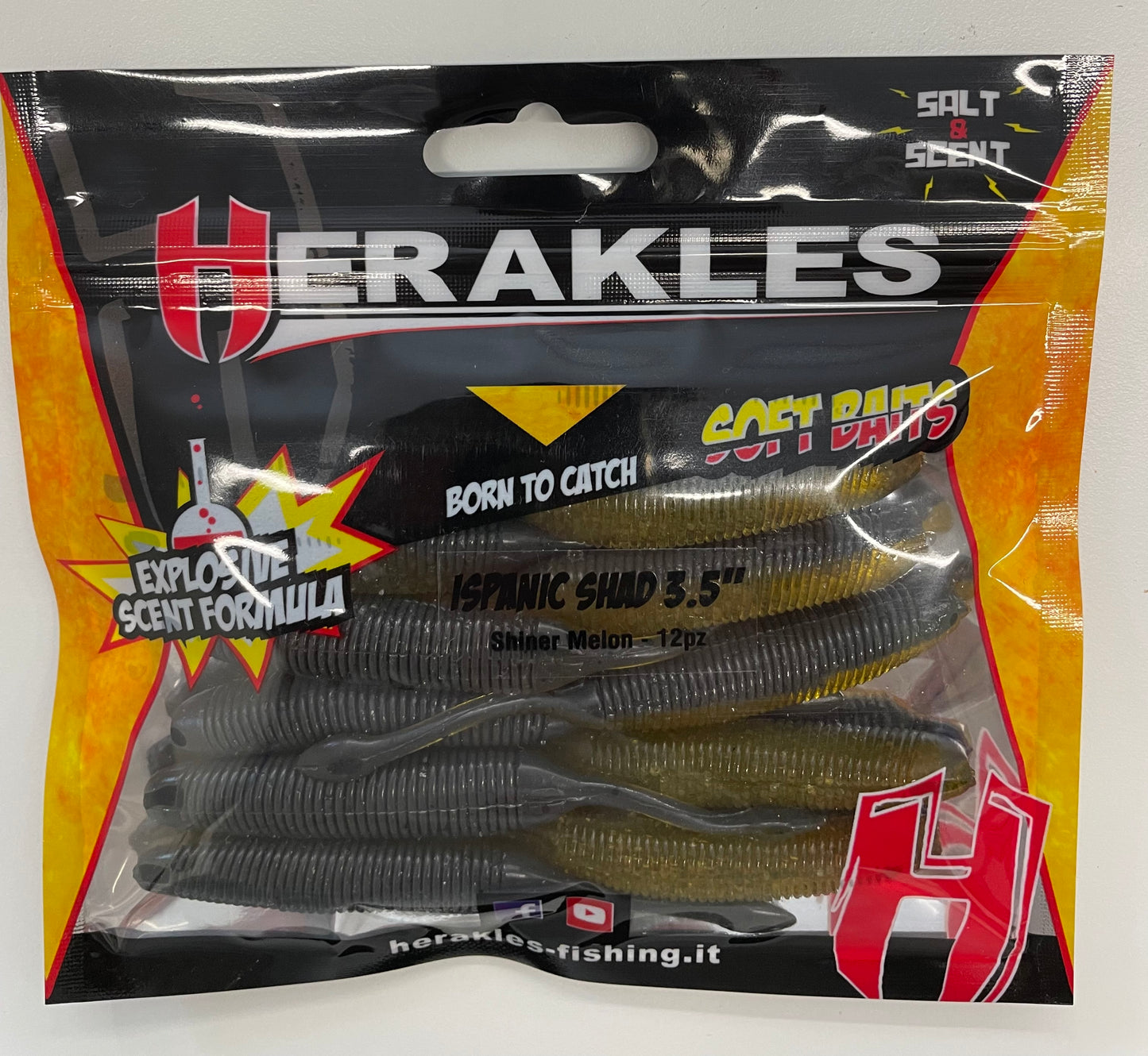Herakles Ispanic Shad 3.5”