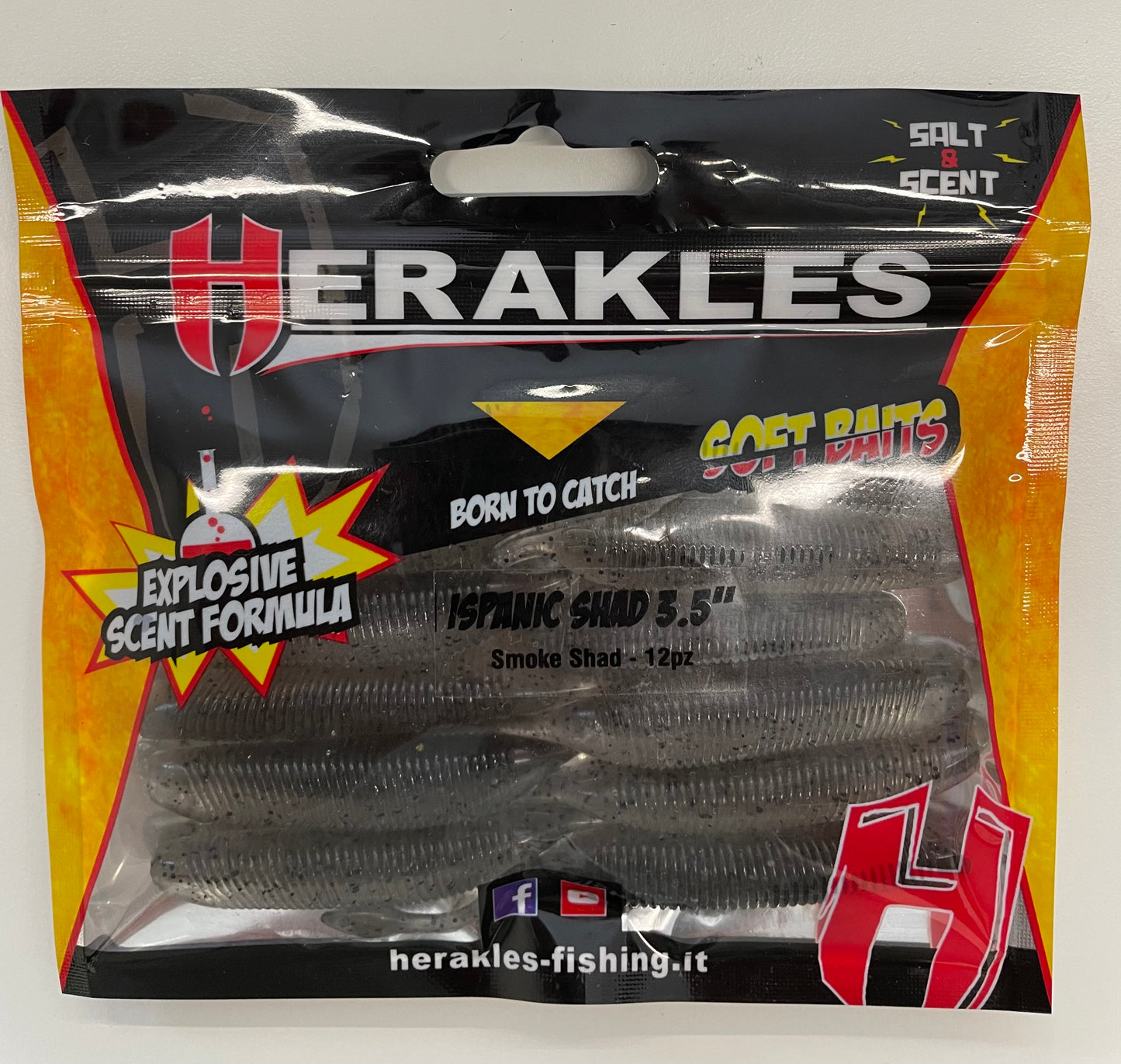 Herakles Ispanic Shad 3.5”