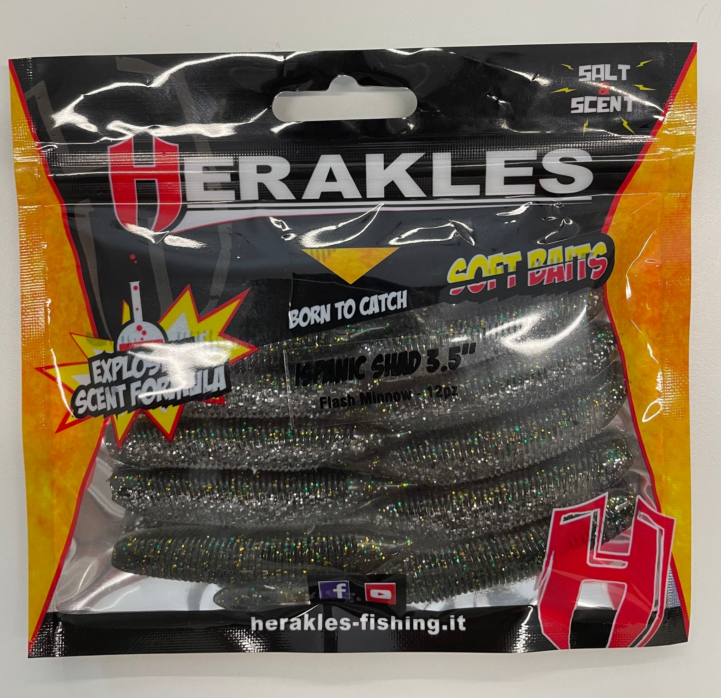 Herakles Ispanic Shad 3.5”