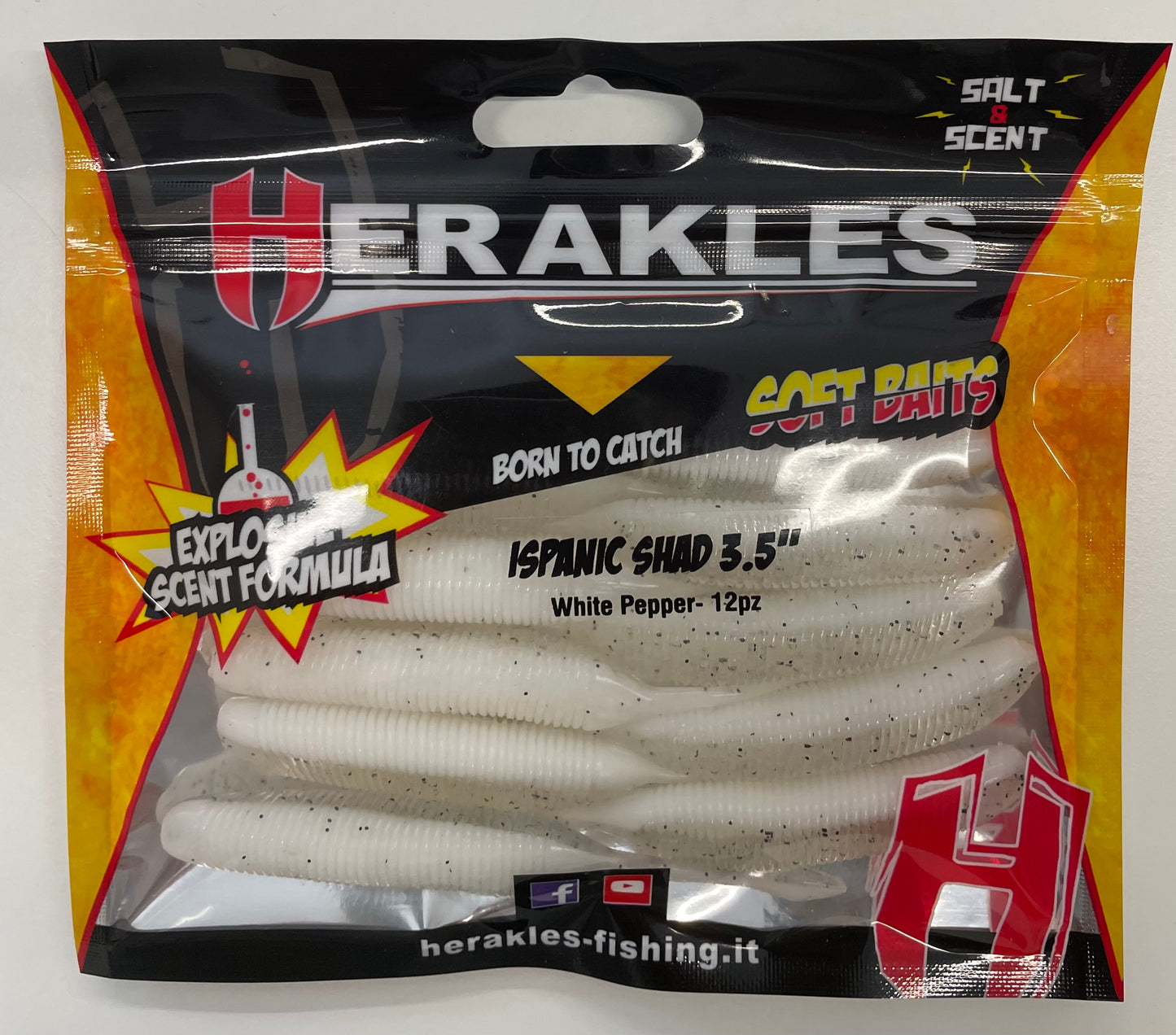 Herakles Ispanic Shad 3.5”