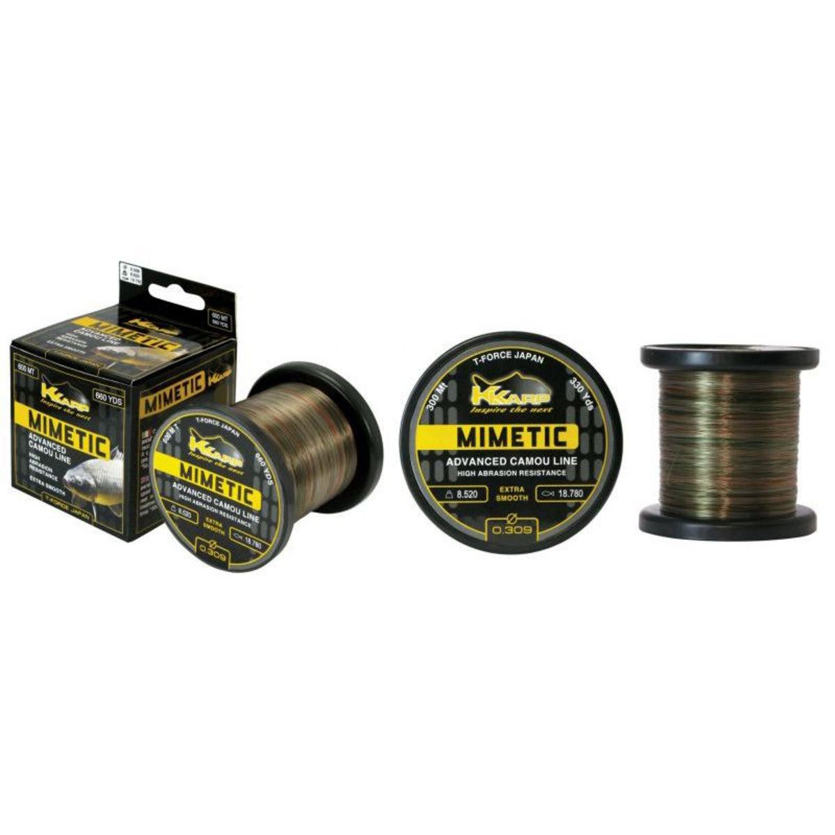 Kkarp Mimetic 600mt Filo da Carpfishing Camo
