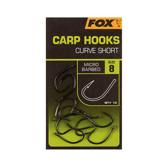 Fox Amo Curve Short Carp Hooks