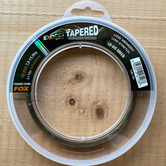 Fox Exocet Pro Tapared Soft Mono Leaders