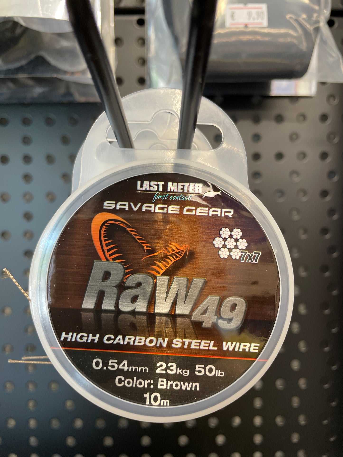 Savage Gear Raw49 Filo Acciaio 0,54MM / 23KG / 10M