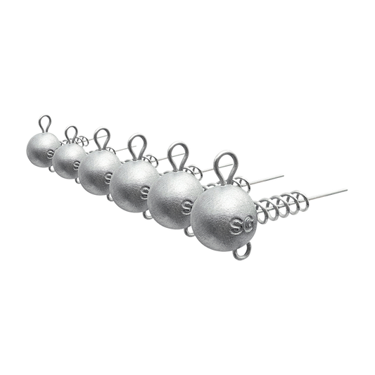 Savage Gear Corkscrew Ballhead Teste Piombate A Vite