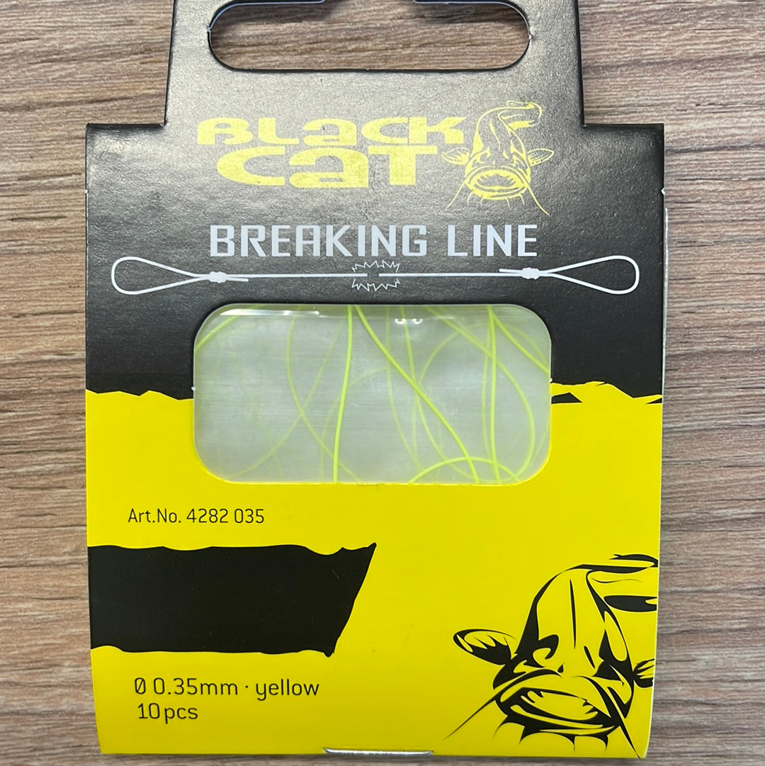 Black Cat Breaking Line