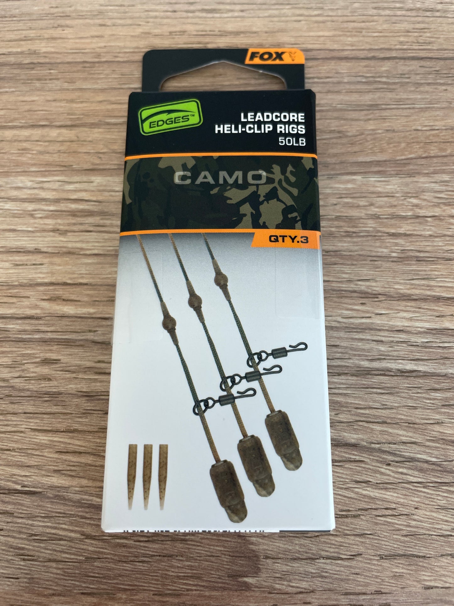 Fox Leadcore Heli-Clip Rigs 50Lb
