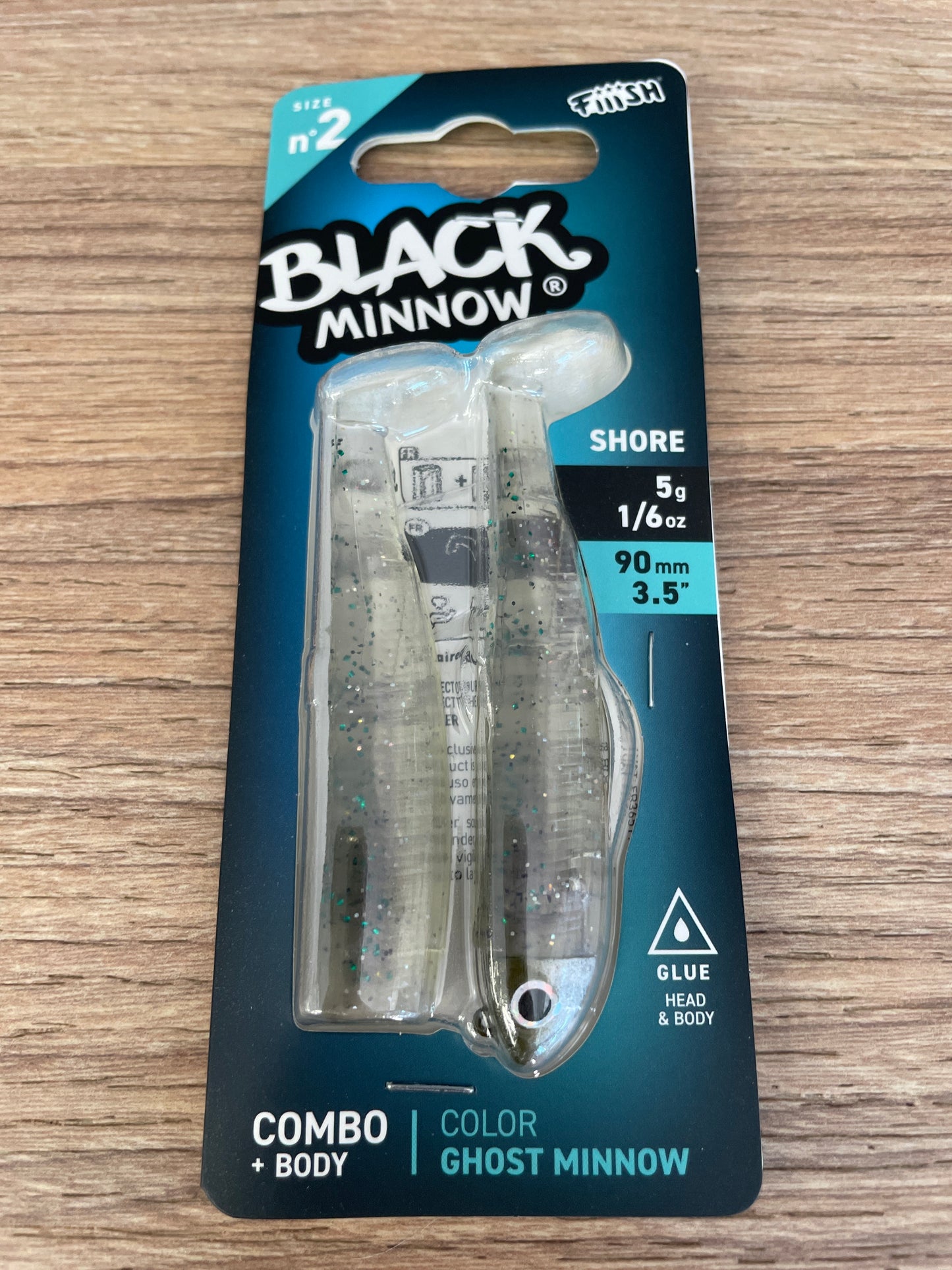 Fiiish Black Minnow Shore Combo+Body 9CM 5G