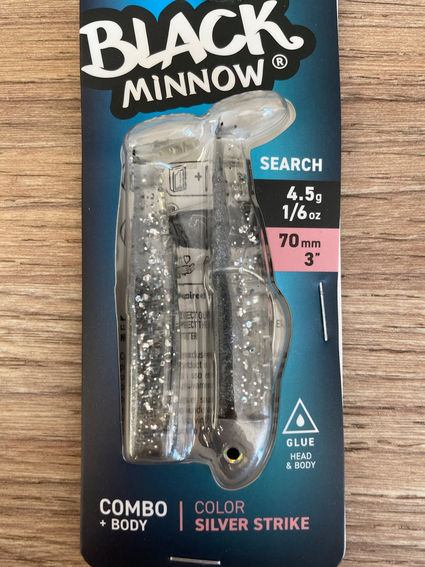 Fiiish Black Minnow Search Combo+Body 7CM 4.5G