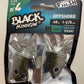 Fiiish Lead Black Minnow Size 4