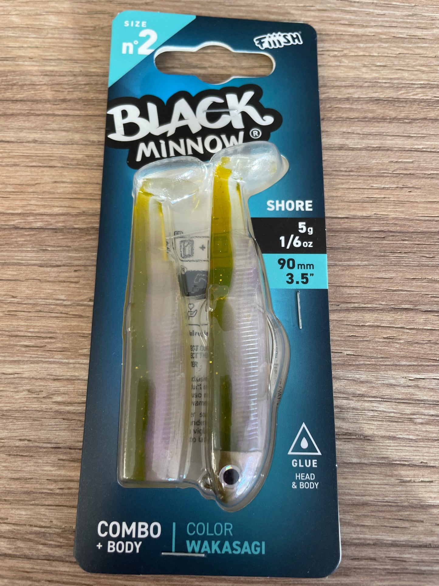 Fiiish Black Minnow Shore Combo+Body 9CM 5G