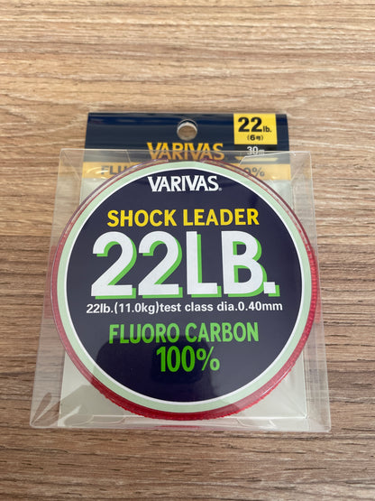 Varivas Fluoro Carbon 100% Shock Leader 30Mt
