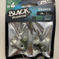 Fiiish Lead Black Minnow Size 4