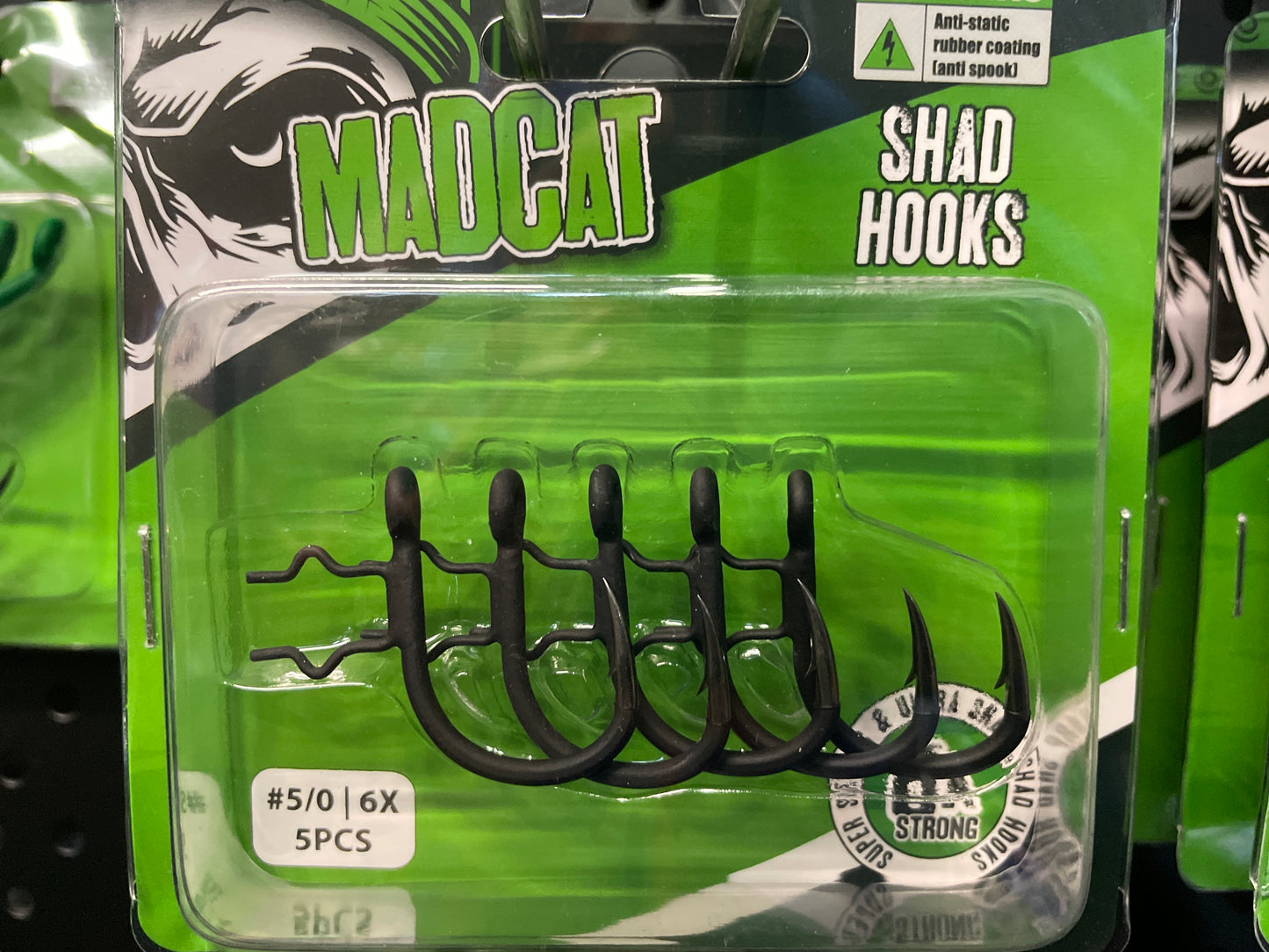 Madcat A-Static Shad Hooks