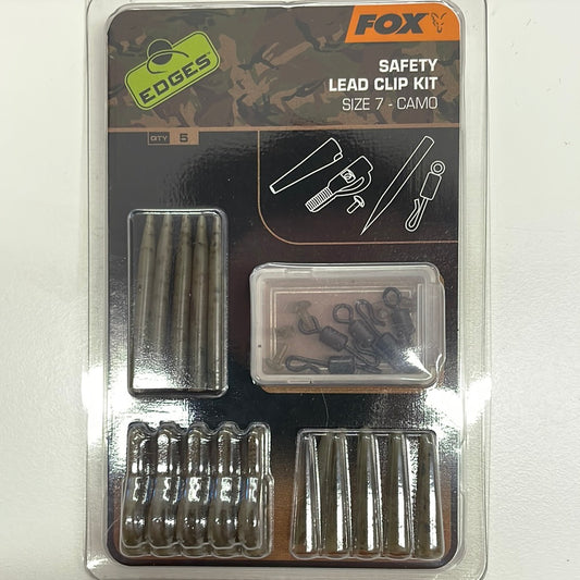 Fox Safety Lead Clip Kit Camo Size 7