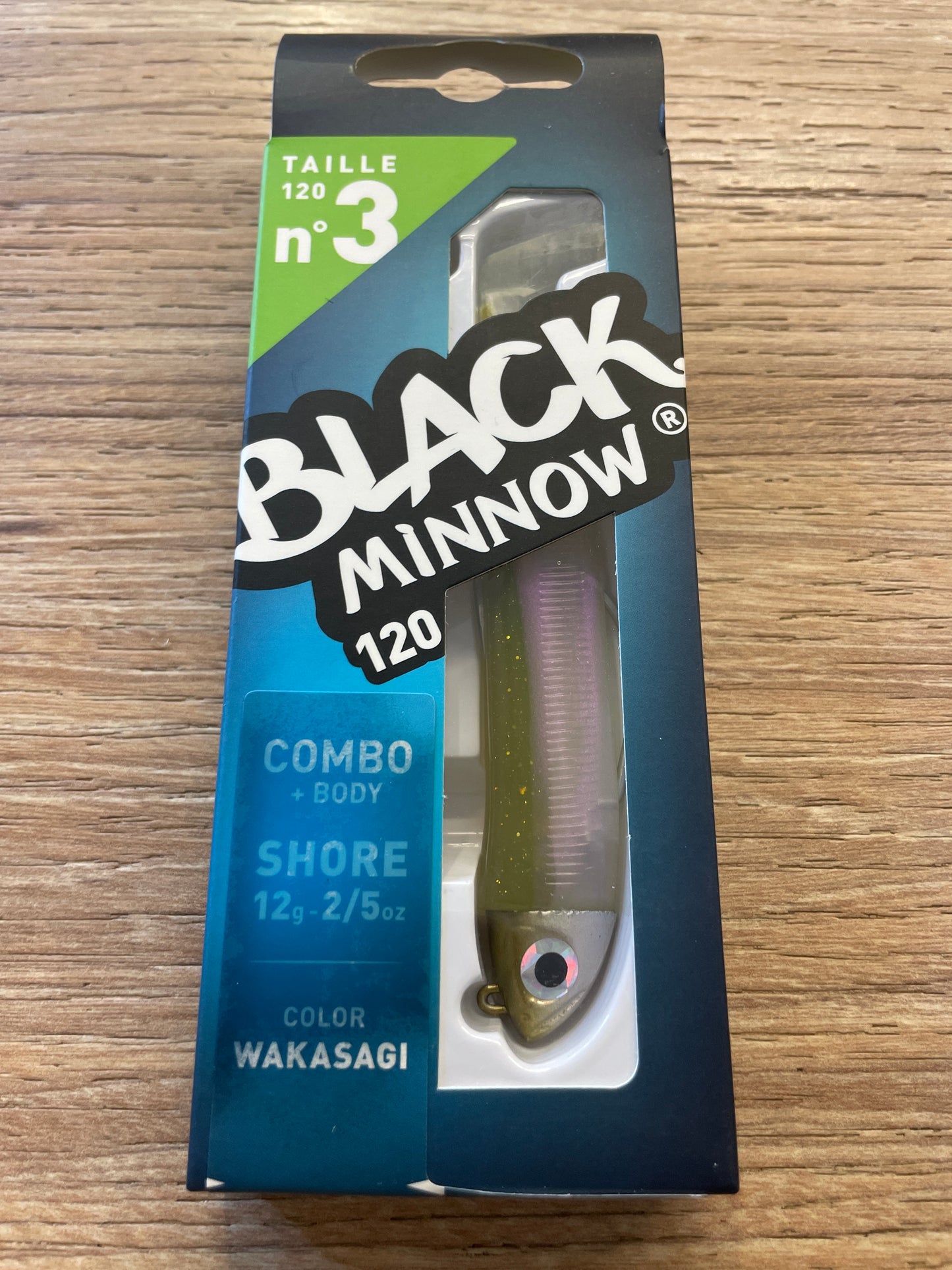 Fiiish Black Minnow Shore Combo+Body 12CM 12G