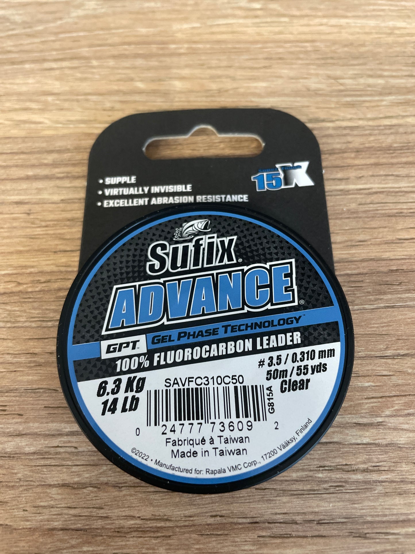 Sufix Advance 100% Fluorocarbon 50Mt