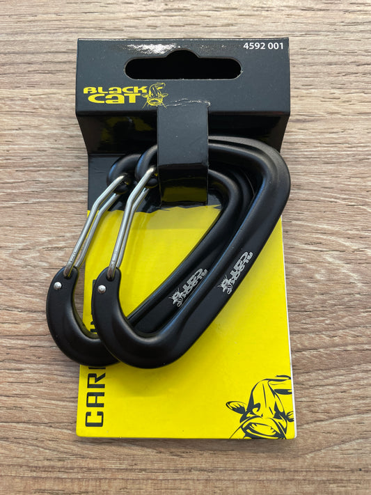 Black Cat Carabiner Moschettoni