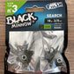 Fiiish Lead Black Minnow Size 3