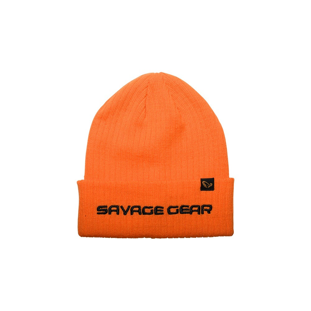 Savage Gear Fold-Up Beanie One Size Sun Orange Cappello Invernale