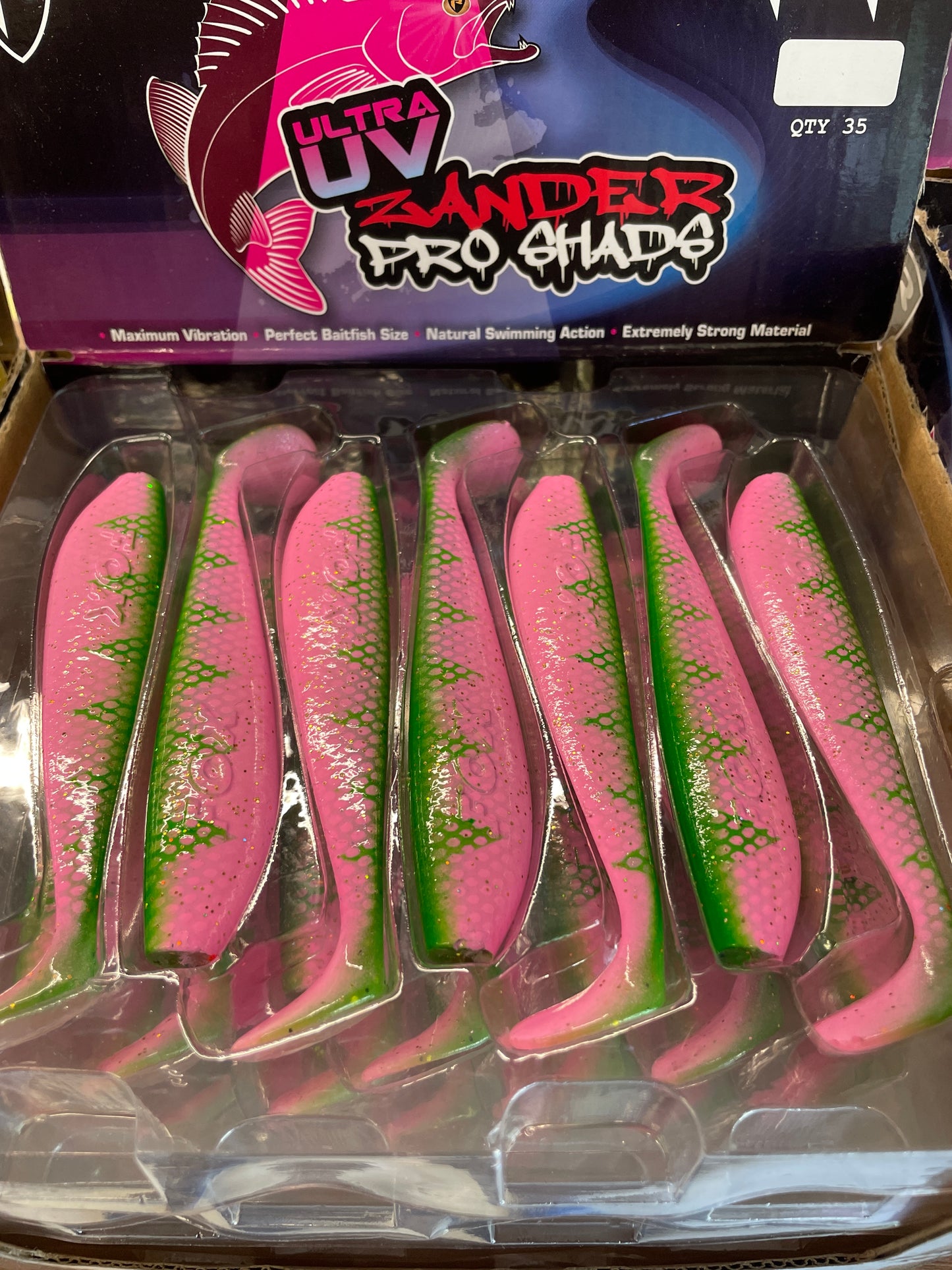 Fox Rage Zander Pro Shads UV 12CM 4.75”