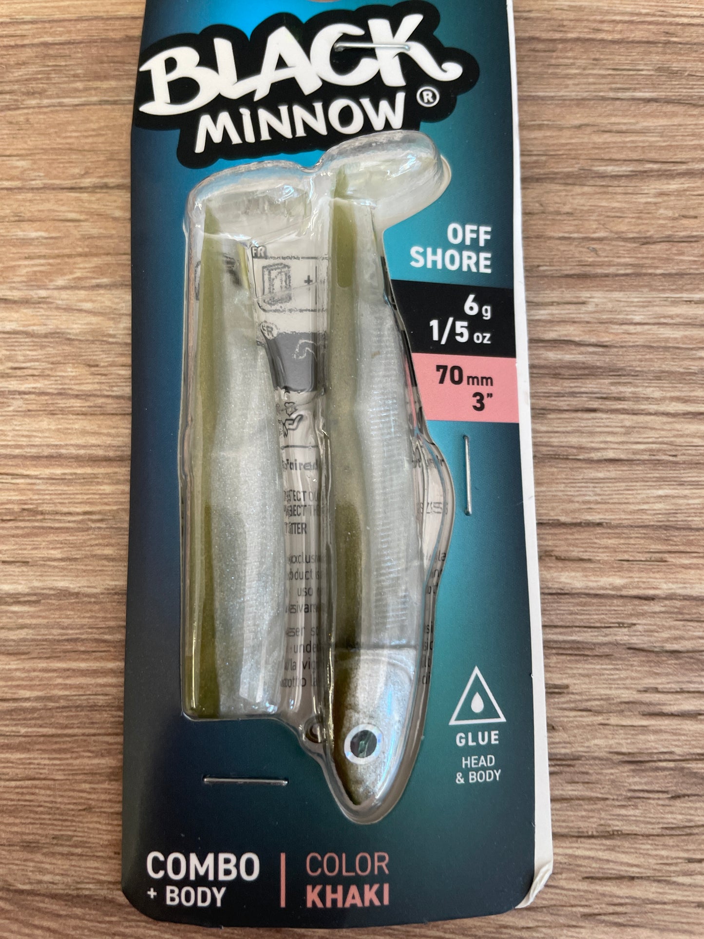 Fiiish Black Minnow Offshore Combo+Body 7CM 6G