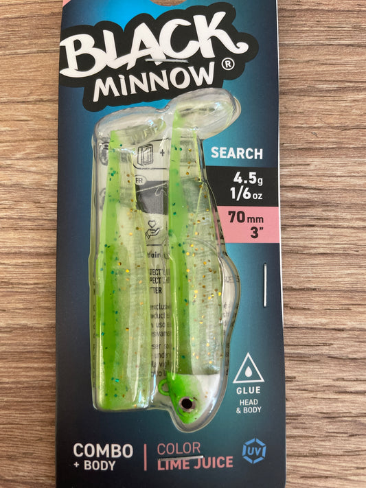 Fiiish Black Minnow Search Combo+Body 7CM 4.5G