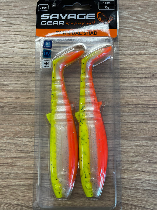 Savage Gear Cannibal Shad 15CM 33G