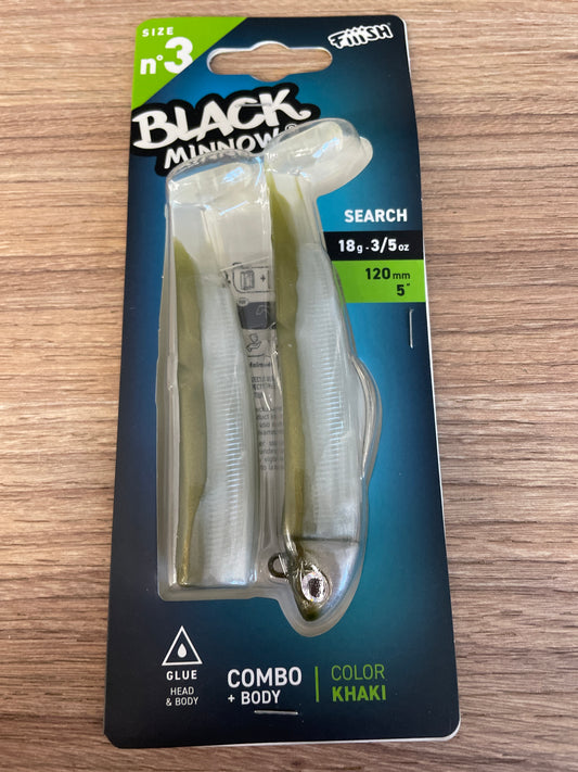 Fiiish Black Minnow Search Combo+Body 12CM 18G