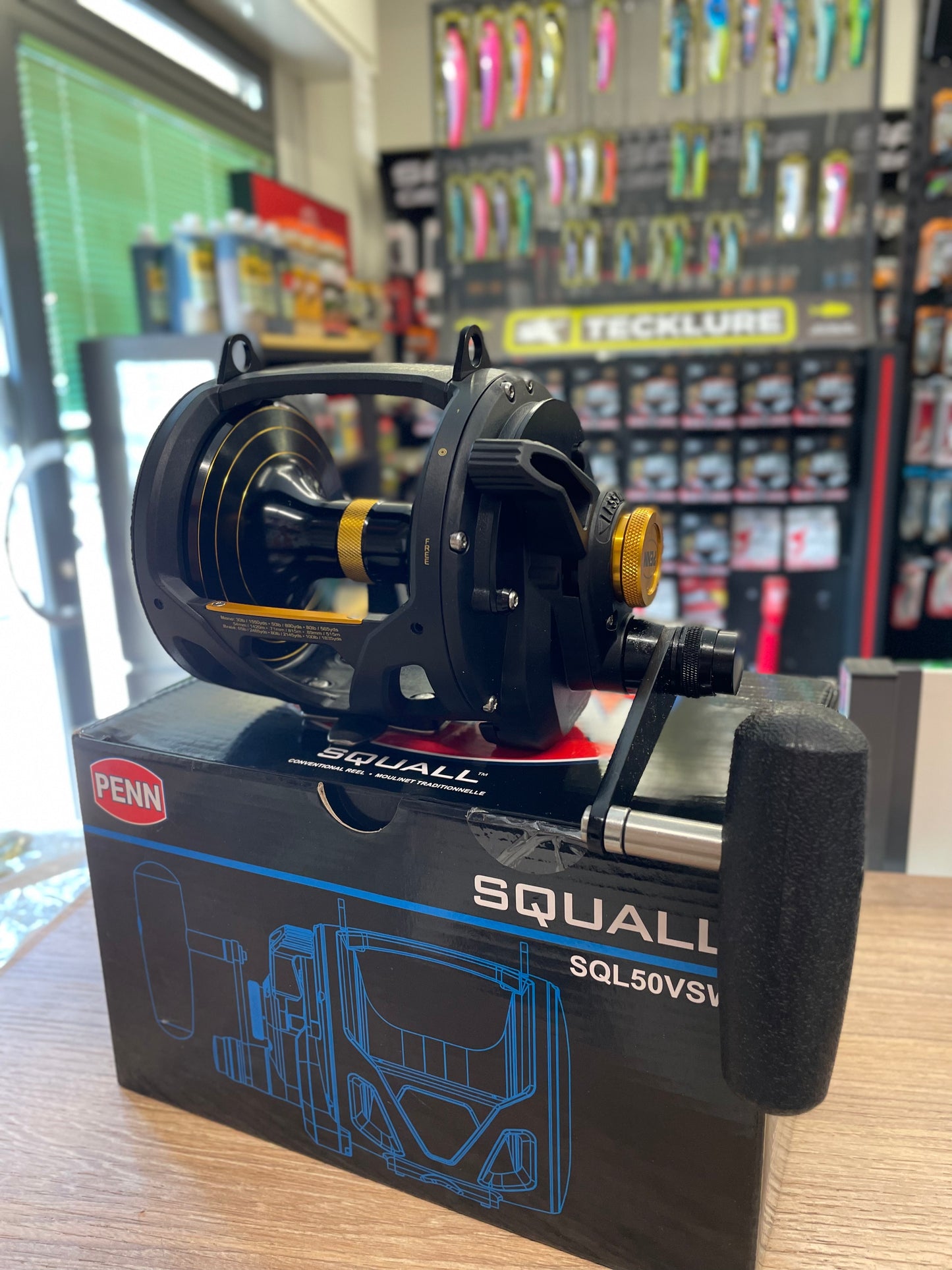 Penn Squall Lever Drag 2 Speed SQL50VSW