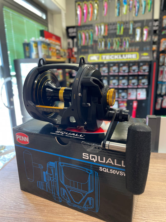 Penn Squall Lever Drag 2 Speed SQL50VSW
