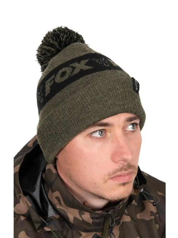 Cappello Invernale Fox Green/Black