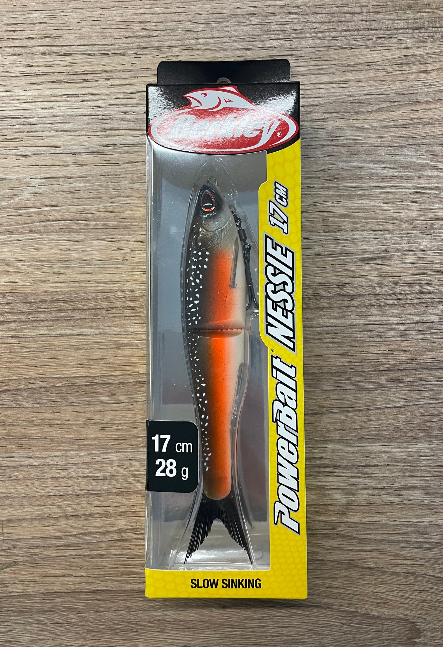 Berkley Nessie 17CM 28G Slow Sinking Soft Swimbait