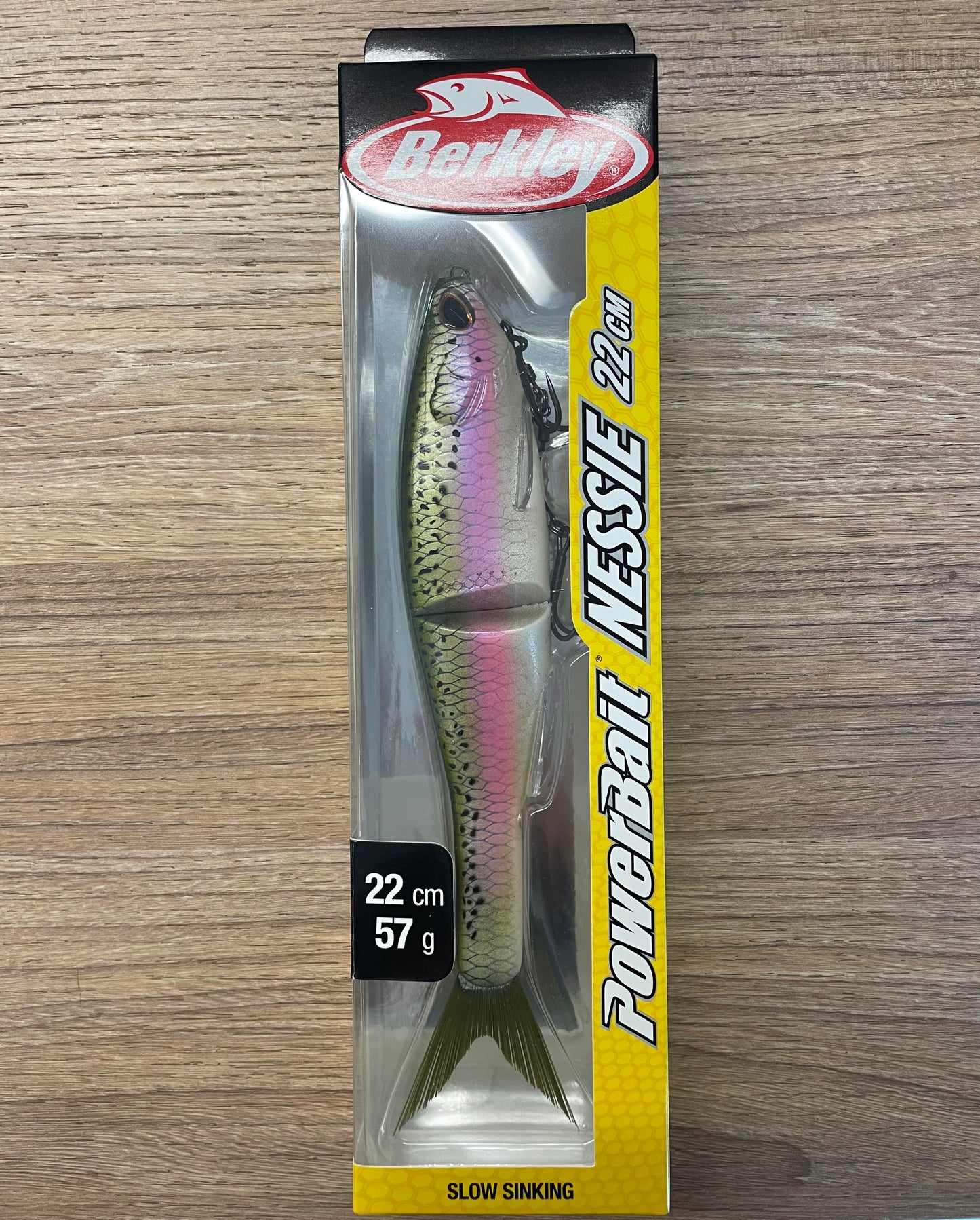 Berkley Nessie 22CM 57G Slow Sinking Soft Swimbait