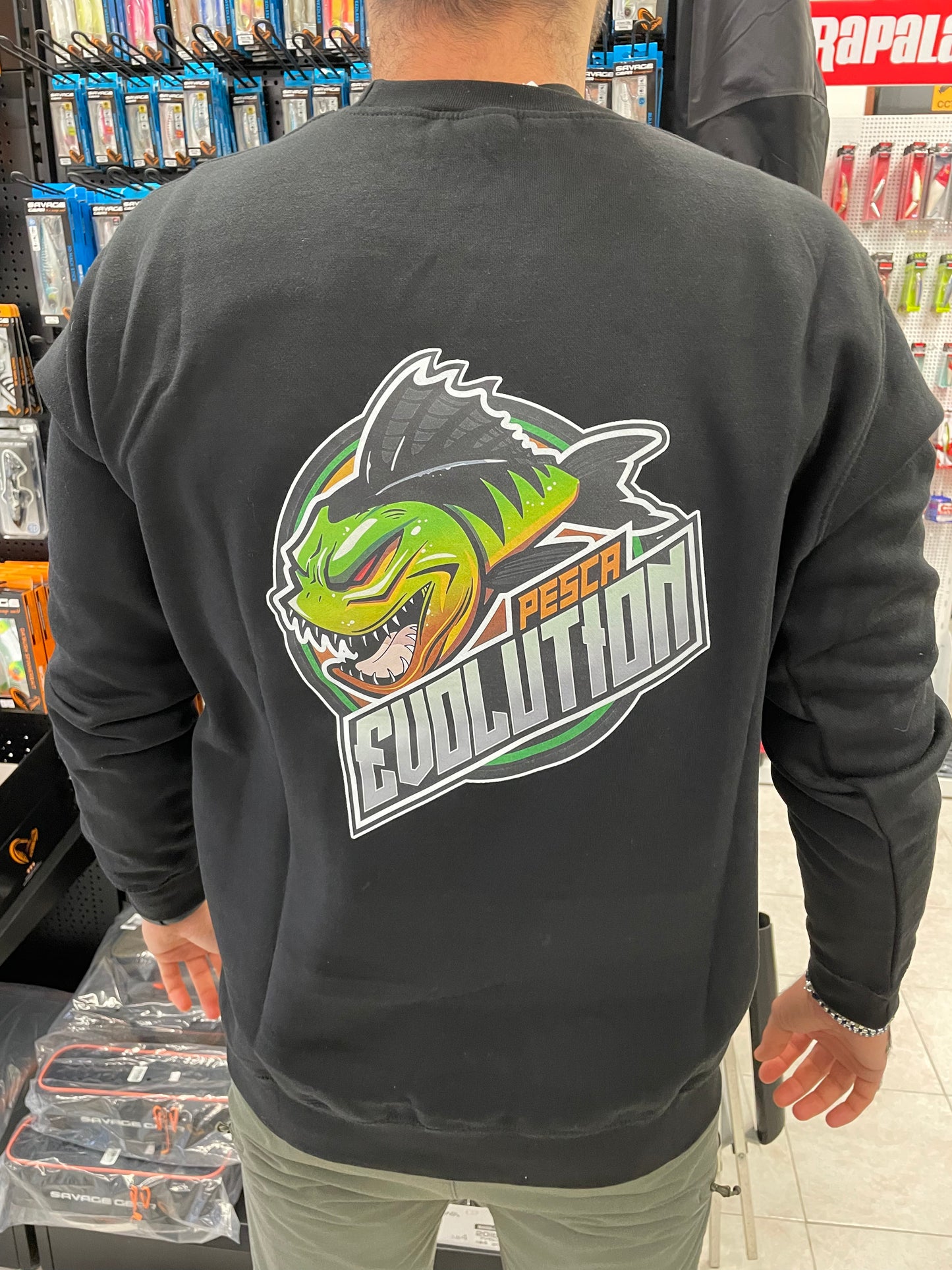 Pesca Evolution Felpa Girocollo