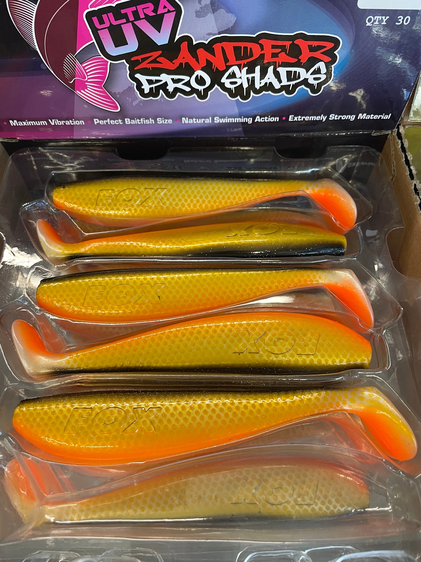 Fox Rage Zander Pro Shads UV 14CM 5.5”
